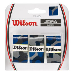 Wilson CAMO Overgrip blue 3er